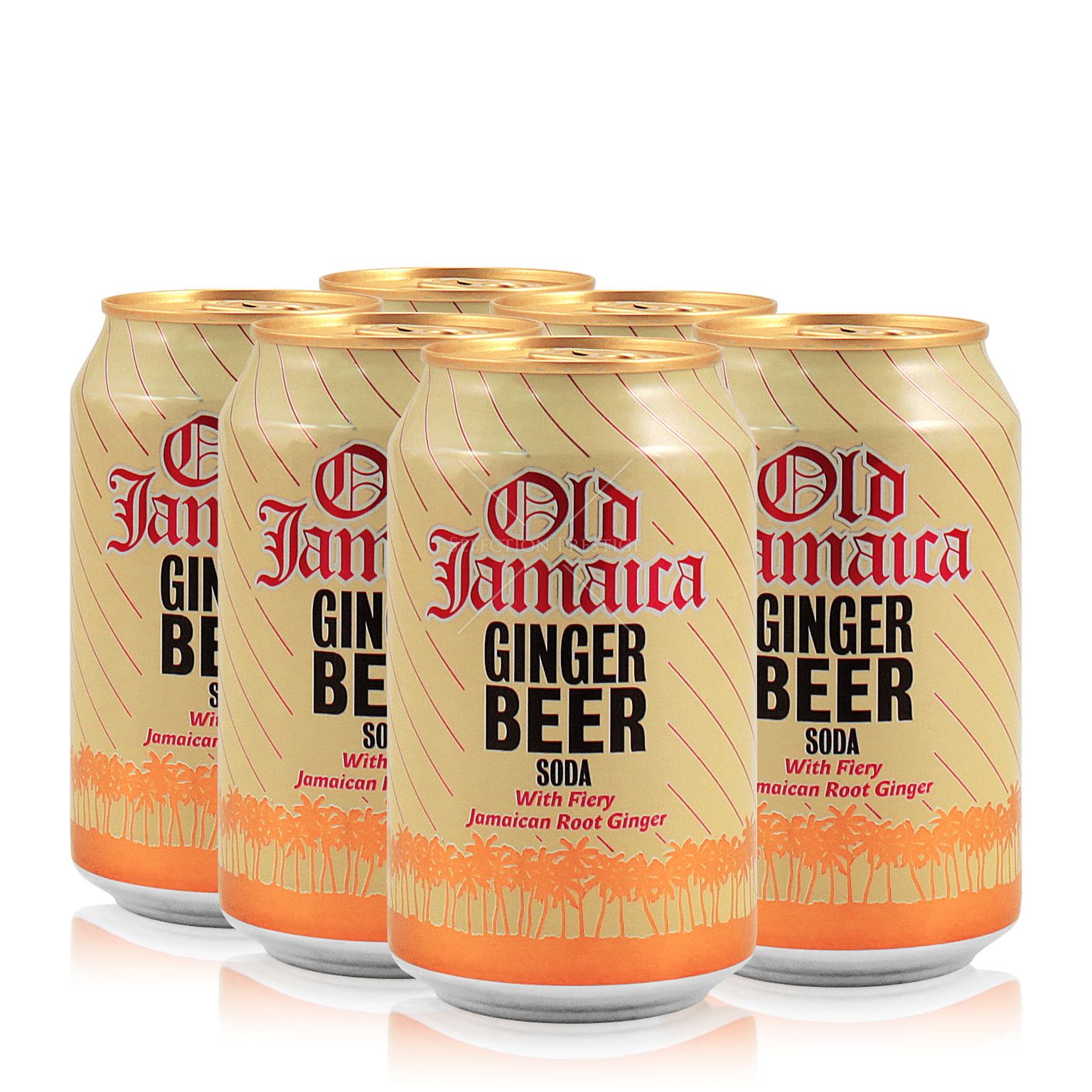 bvi>Old Jamaica Ginger Beer, 6 pack cans 12 oz