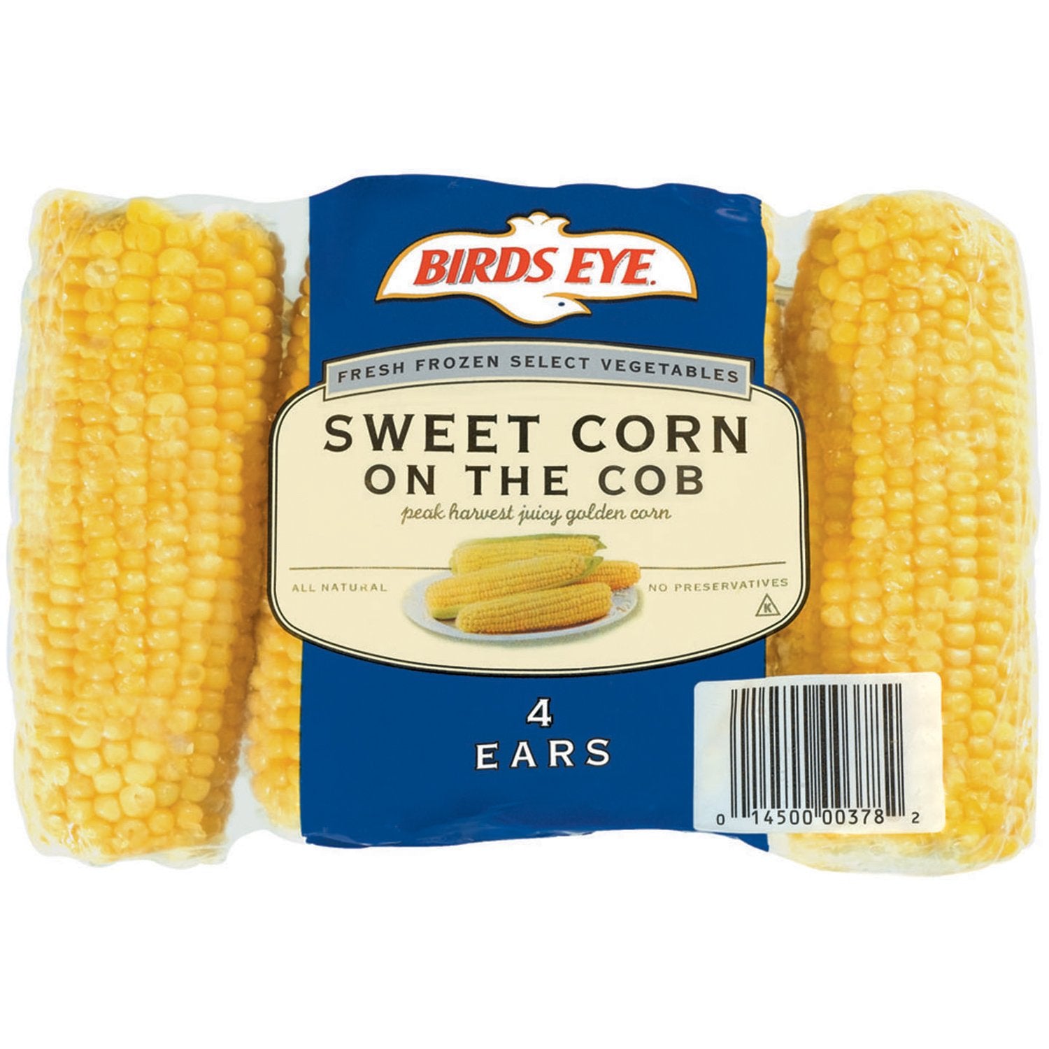 bvi>BirdsEye Corn on the Cob -  4 ear