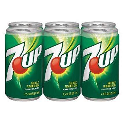 bvi>7-Up, 12 oz (355 ml) 6 pk cans
