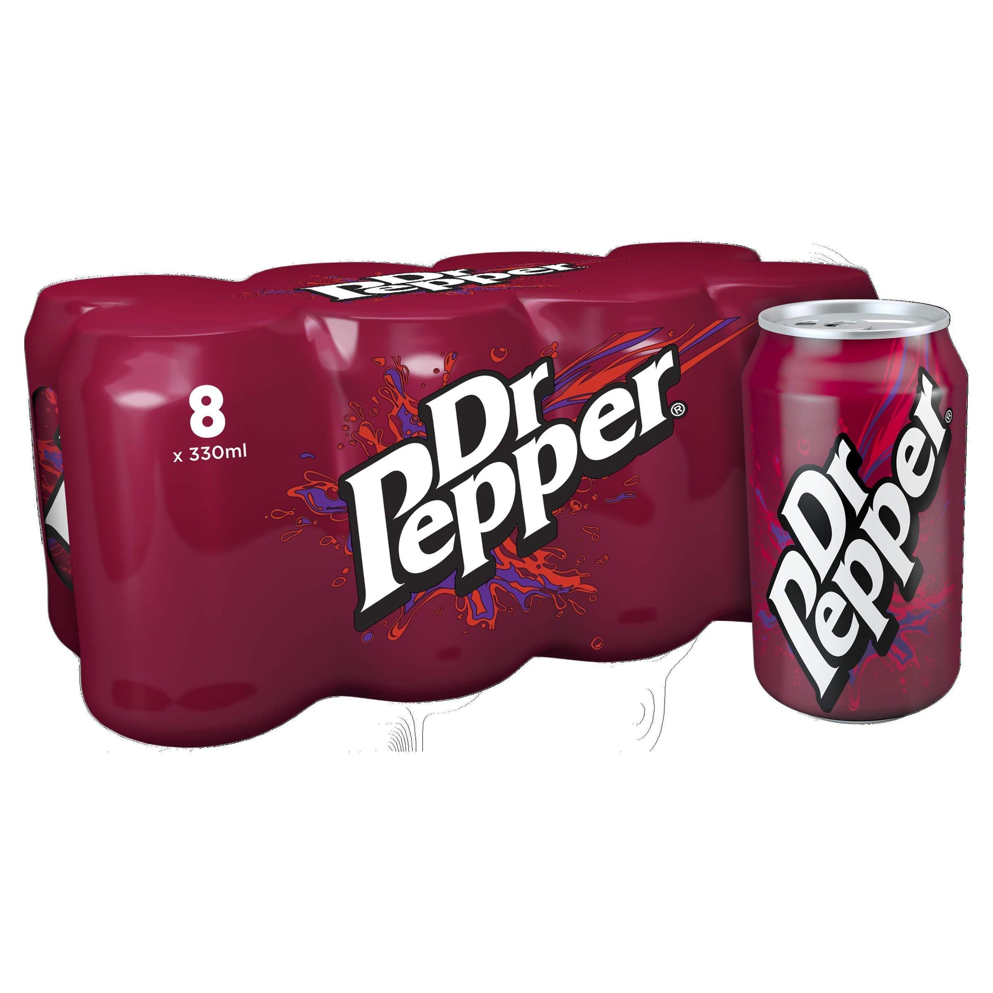 bvi>Dr. Pepper 12 oz cans 8 pack
