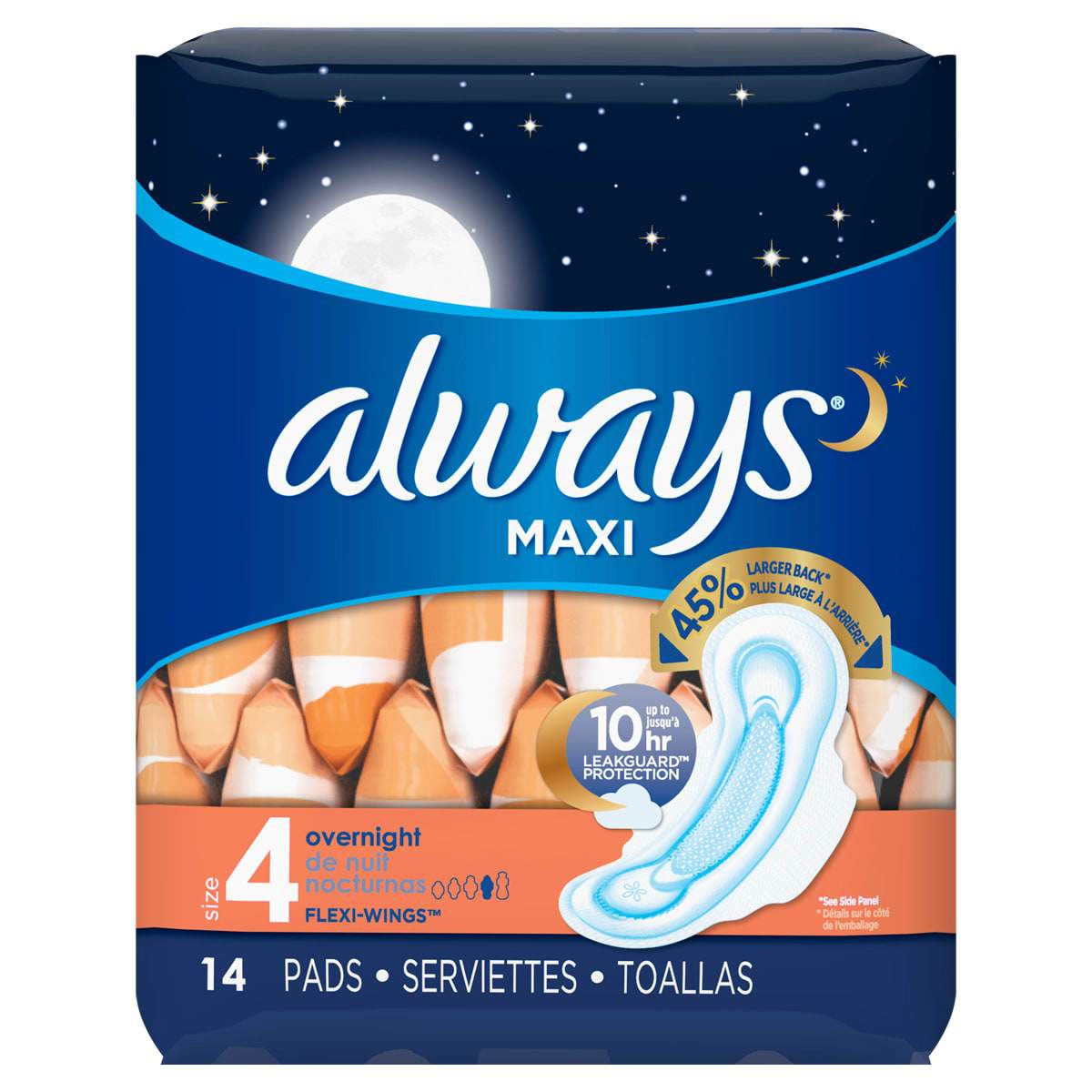 bvi>Always Maxi Sanitary Towels