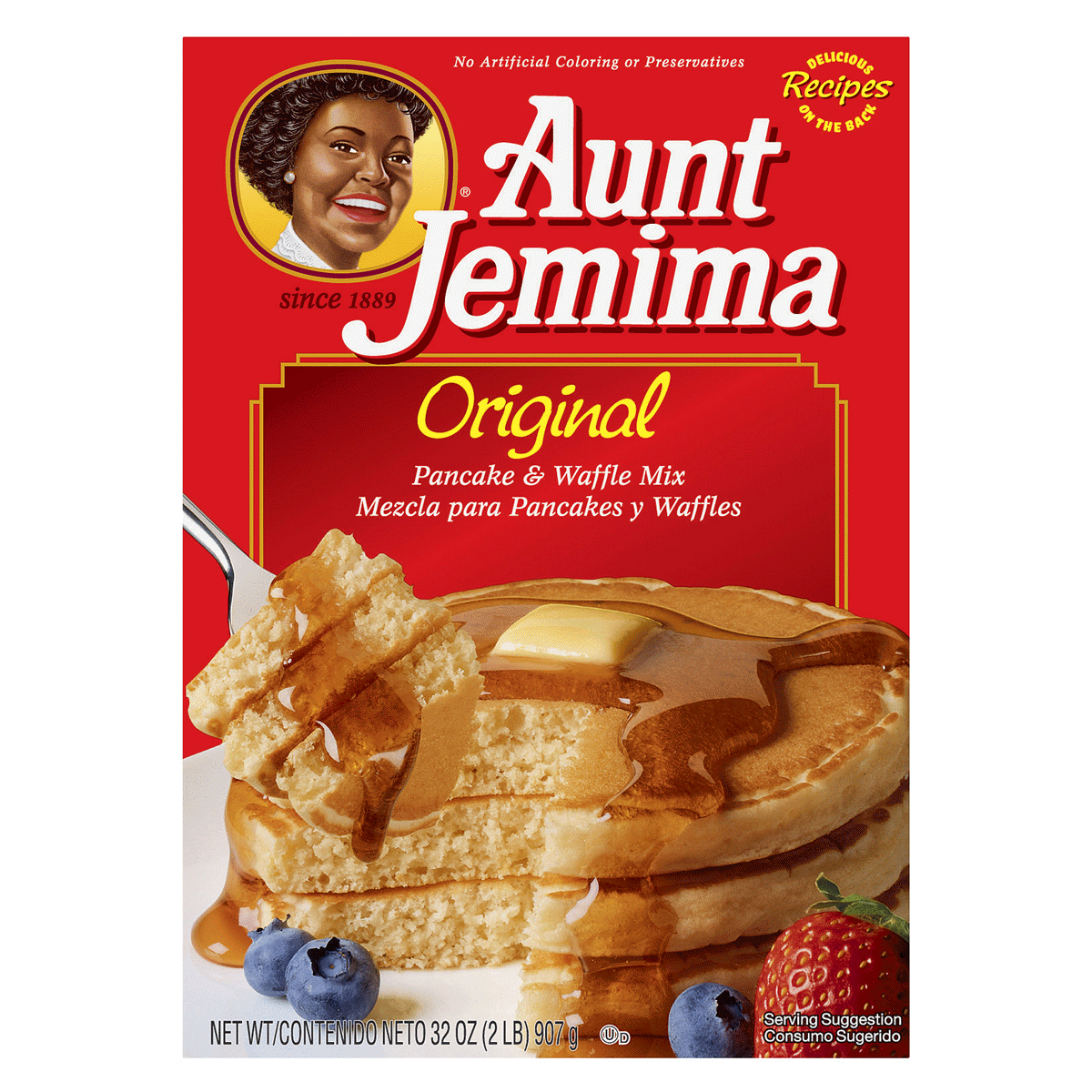 bvi>Aunt Jemima Original Pancake & Waffle Mix - 16 oz