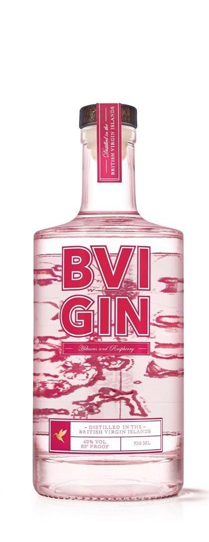 bvi>Gin, BVI Gin Hibiscus and Raspberry