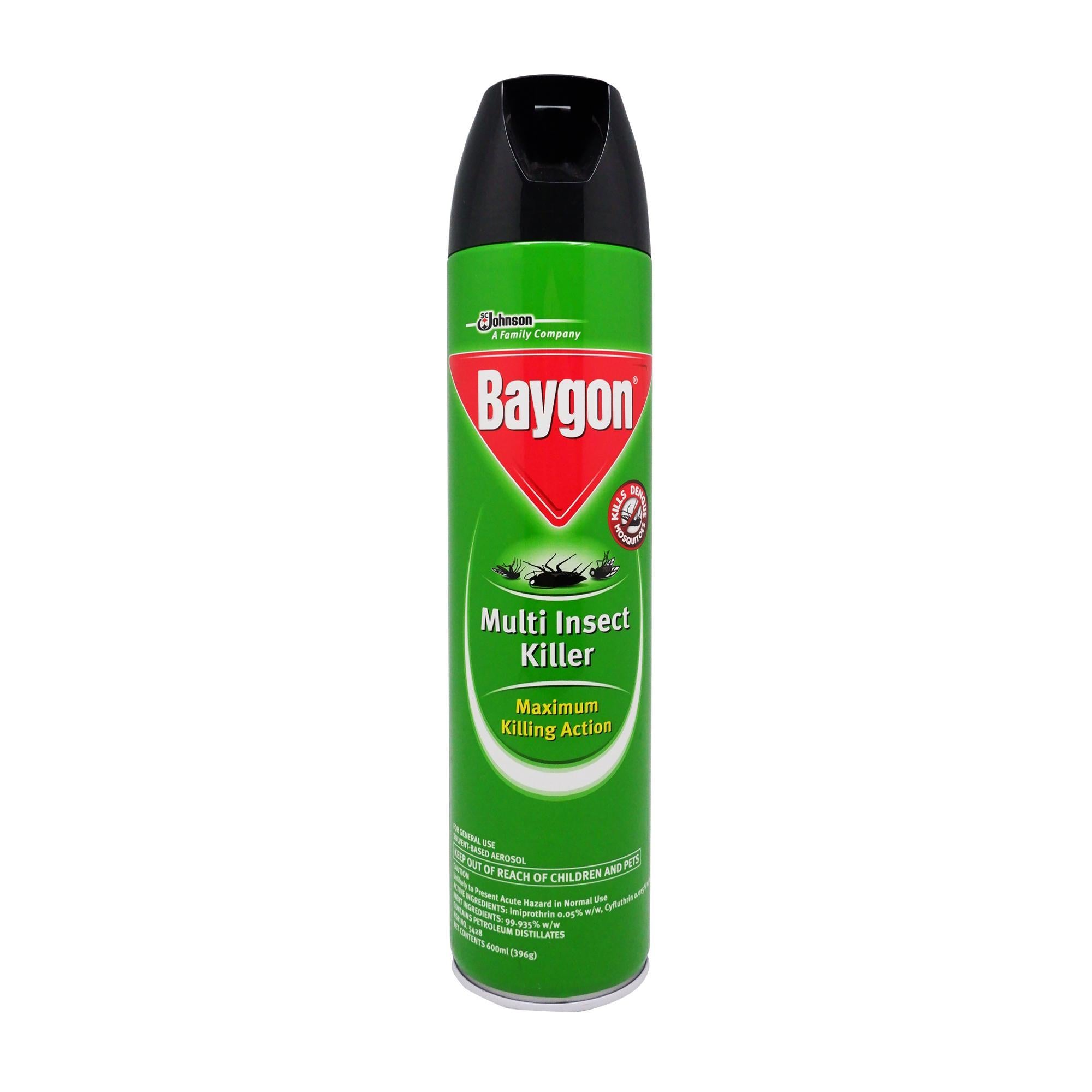 bvi>Baygon Aerosol Against Flying & Crawling Insects - 260 ml