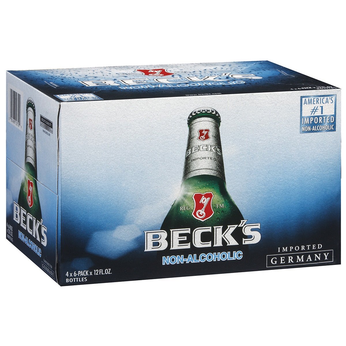 bvi>Beck's Non-Alcoholic Beer, 24 pack bottles, 12 fl oz