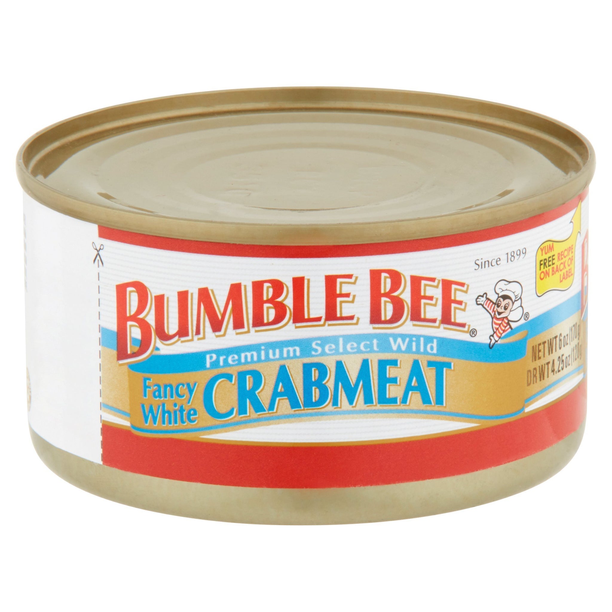 bvi>Bumble Bee White Crabmeat - 4.25 oz ( 120 g)