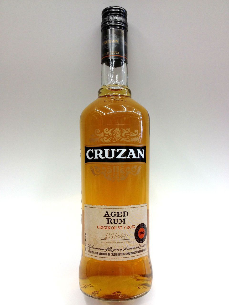 bvi>Cruzan Gold Rum - 750 ml ( St. Croix )