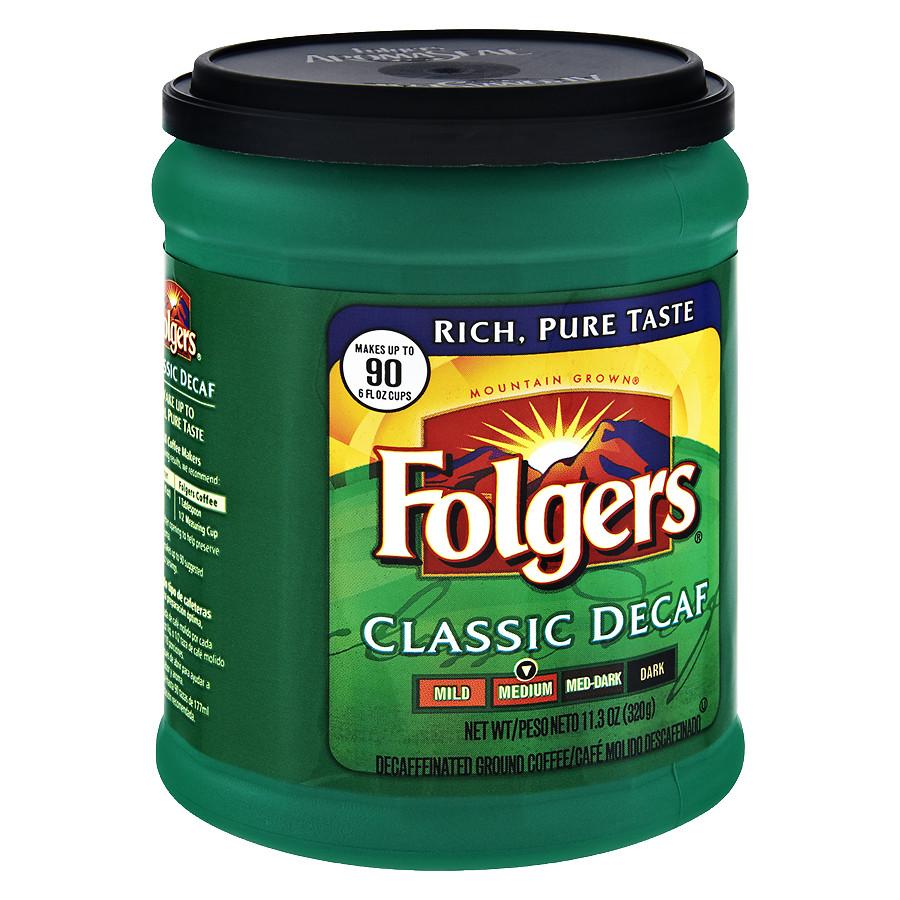 bvi>Folgers Classic Decaf Ground Coffee - 11.3 oz