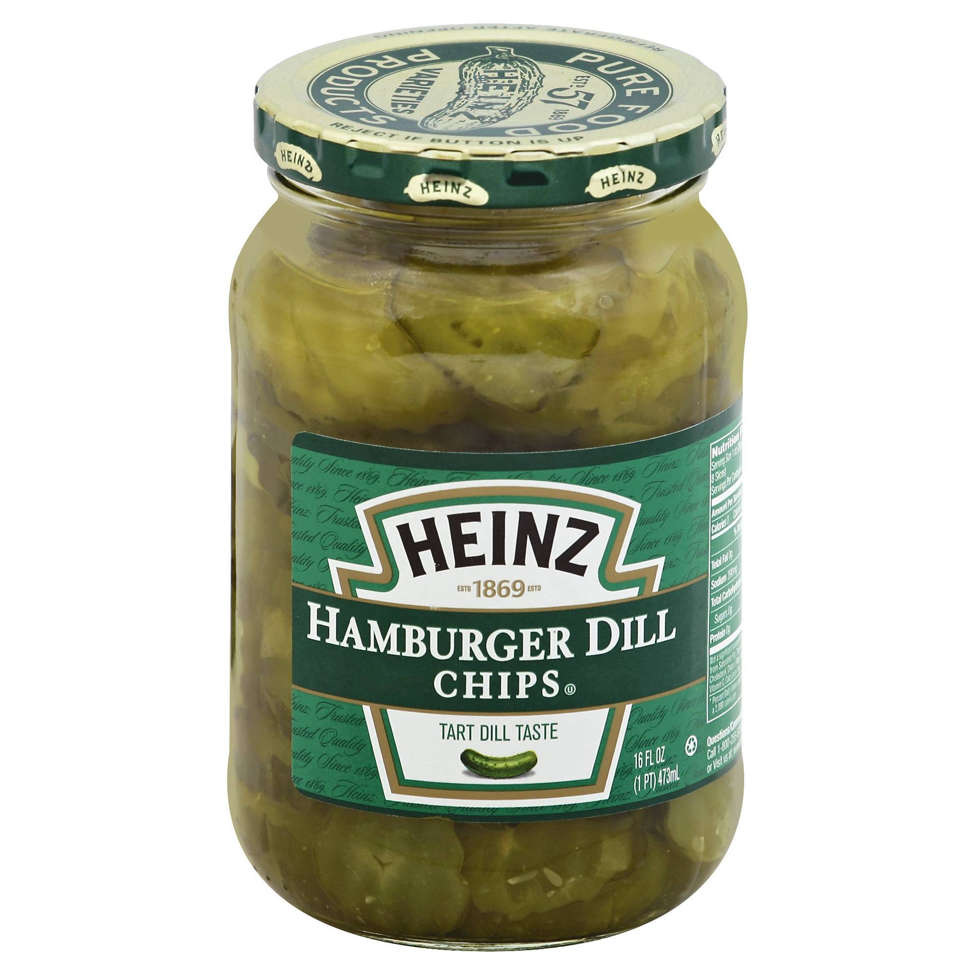 bvi>Heinz Hamburger Dill Chips - 16 oz (473 ml )