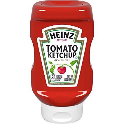 bvi>Heinz Tomato Ketchup Squeeze - 14 oz  ( 397 g )
