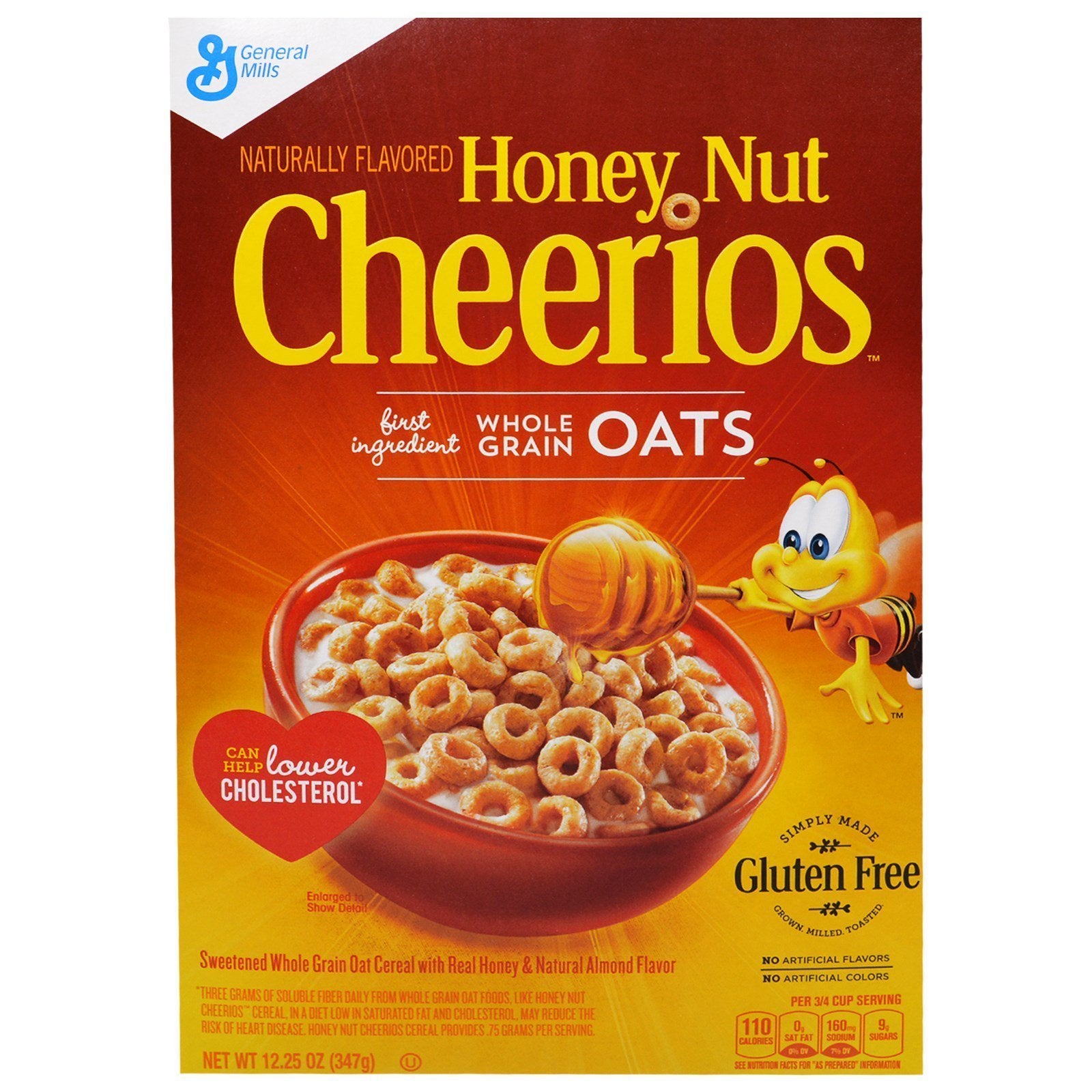 bvi>General Mills Honey Nut Cheerios Cereal - 10.8 oz ( 306 g )