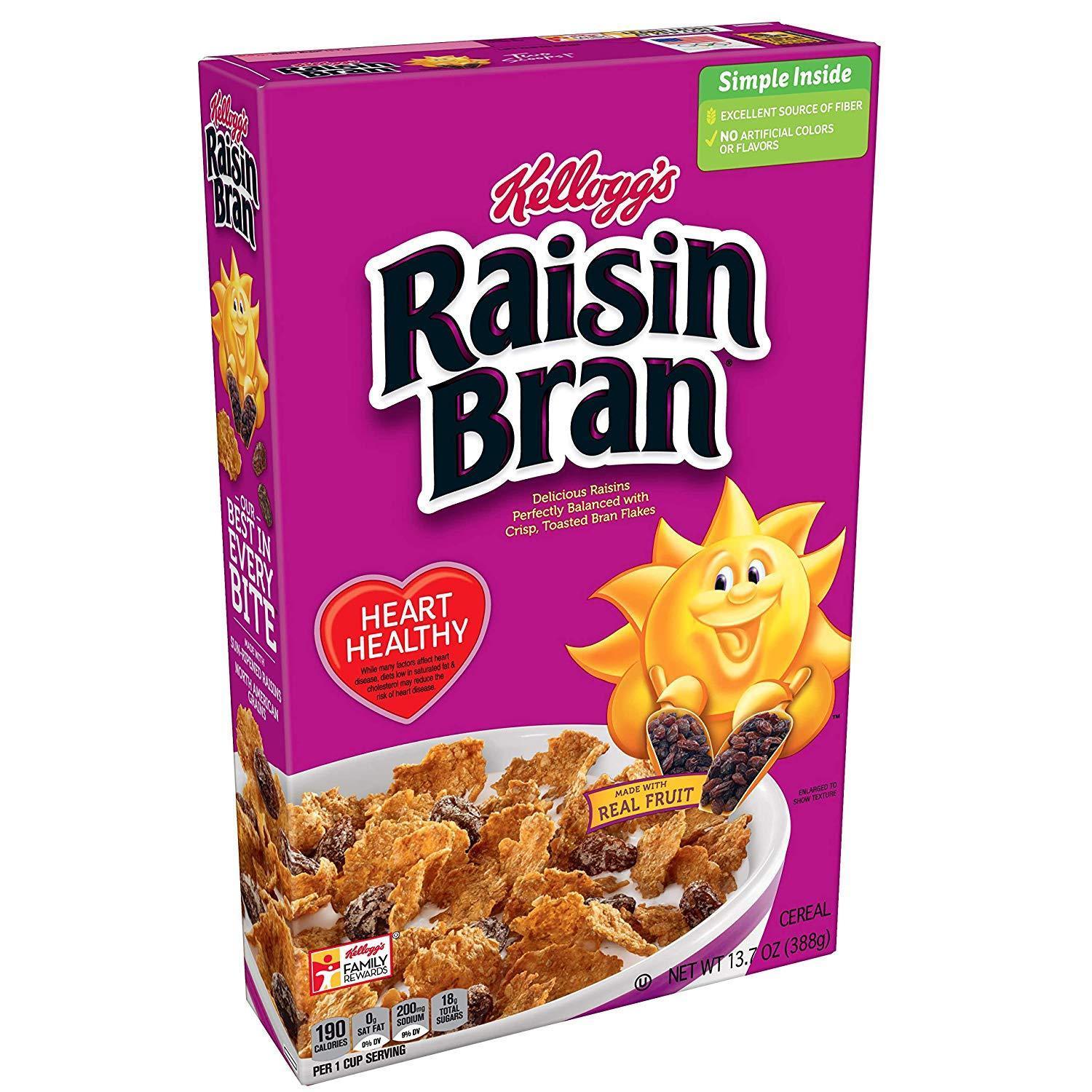 bvi>Kellogg's Raisin Bran Cereal  - 13.7 oz
