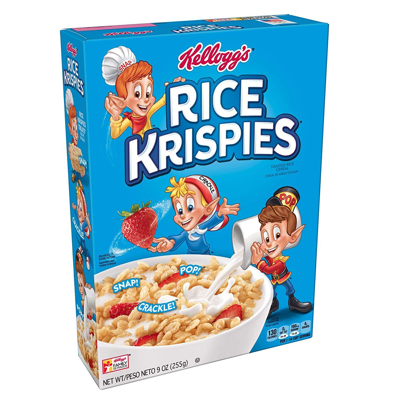 bvi>Kellogg's Rice Krispies Cereal - 12 oz
