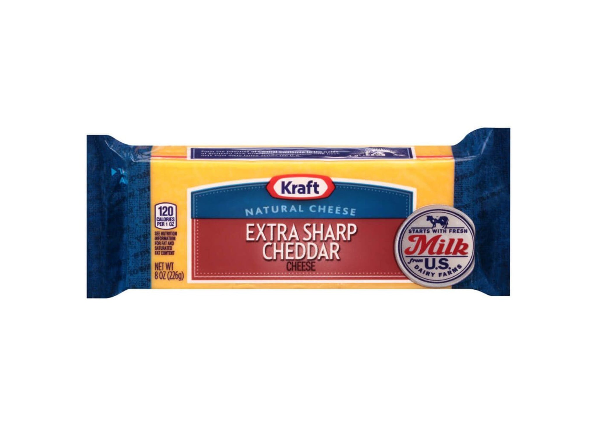 bvi>Kraft Cheddar Cheese, Sharp 8 oz ( block )