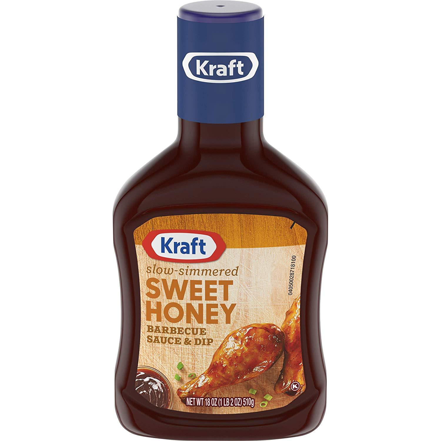 bvi>Kraft Sweet Honey Barbecue Sauce - 18 oz (510 g)