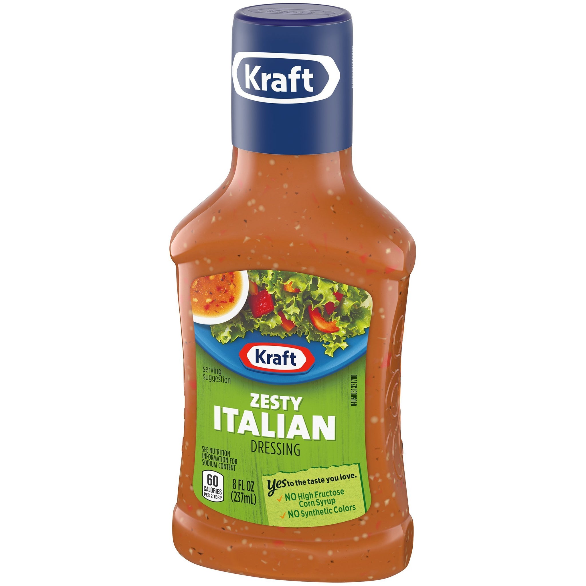 bvi>Kraft Zesty Italian Dressing - 8 oz  ( 237 ml )