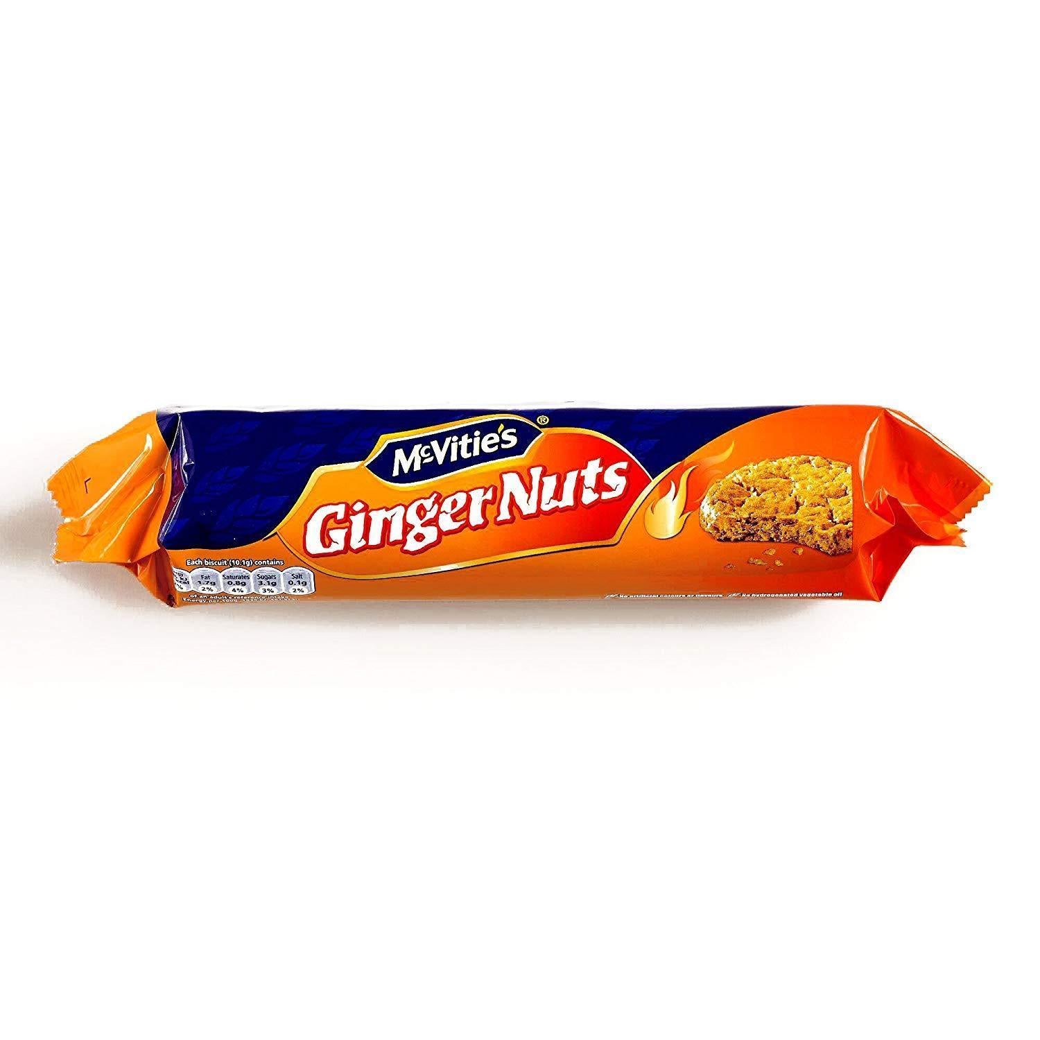 bvi>McVities Ginger Nuts Cookies - 250 g