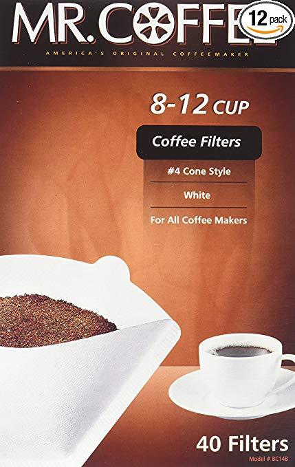 bvi>Mr. Coffee Coffee Filters Cone Style - 40 cnt