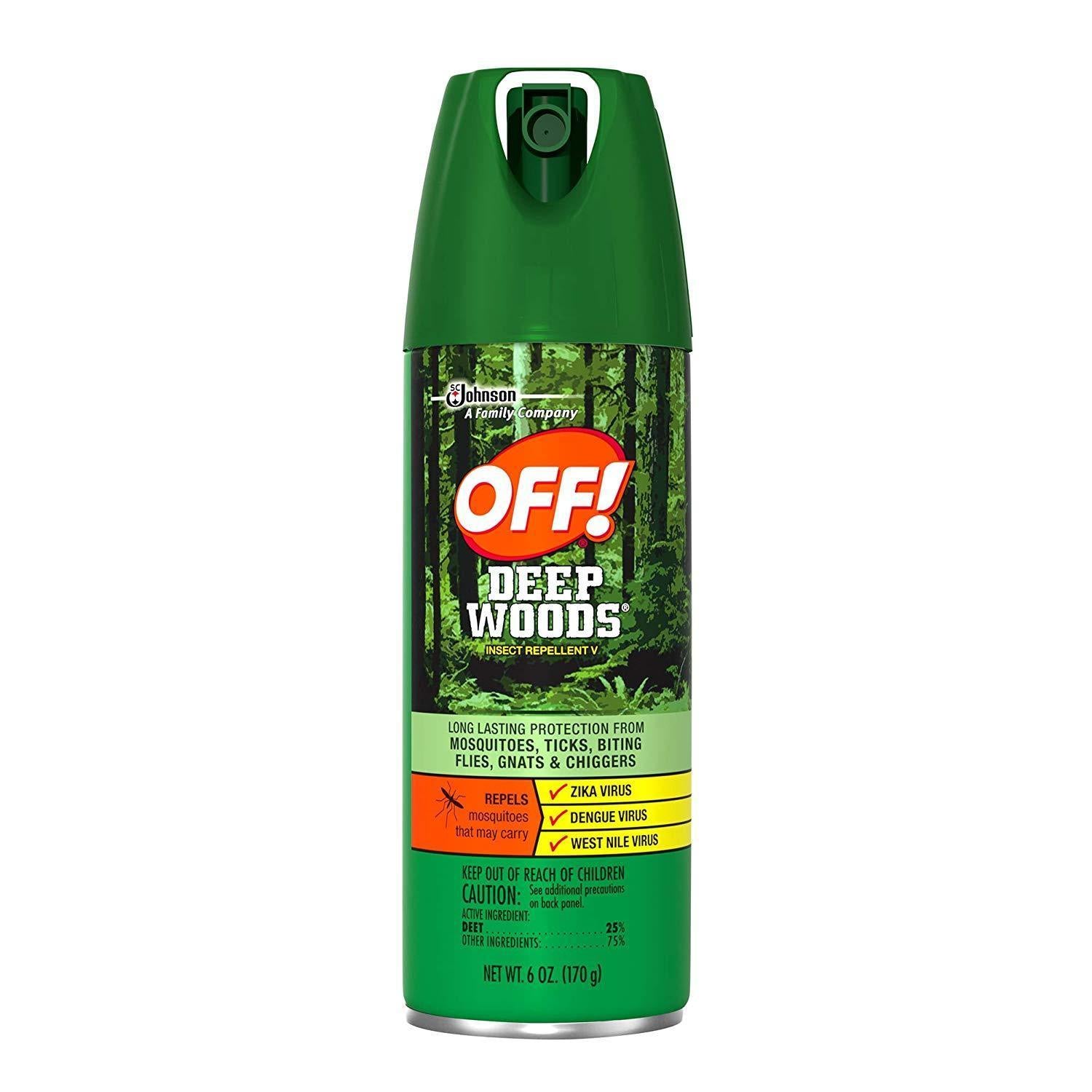 bvi>SC Johnson Off Insect Repellent - 6 oz ( 170 g )
