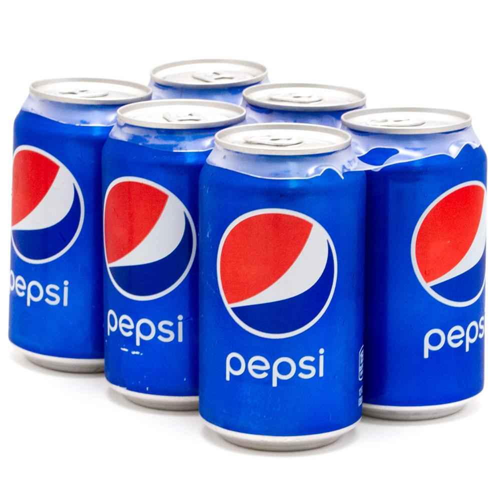 bvi>Pepsi Cola, 12 oz (.355 ml) 6 pk cans