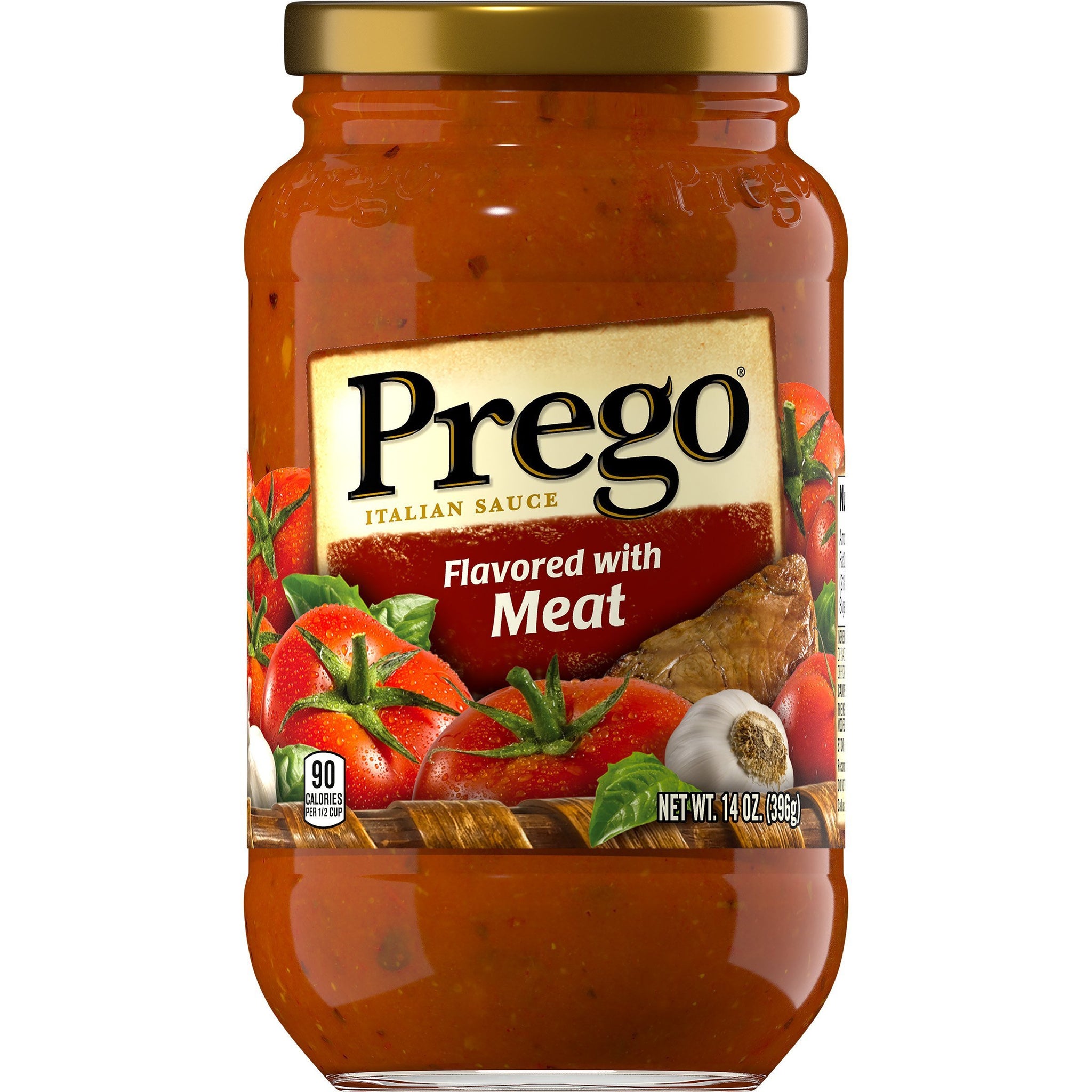 bvi>Prego Sauce with Meat - 14 oz  ( 396 g )