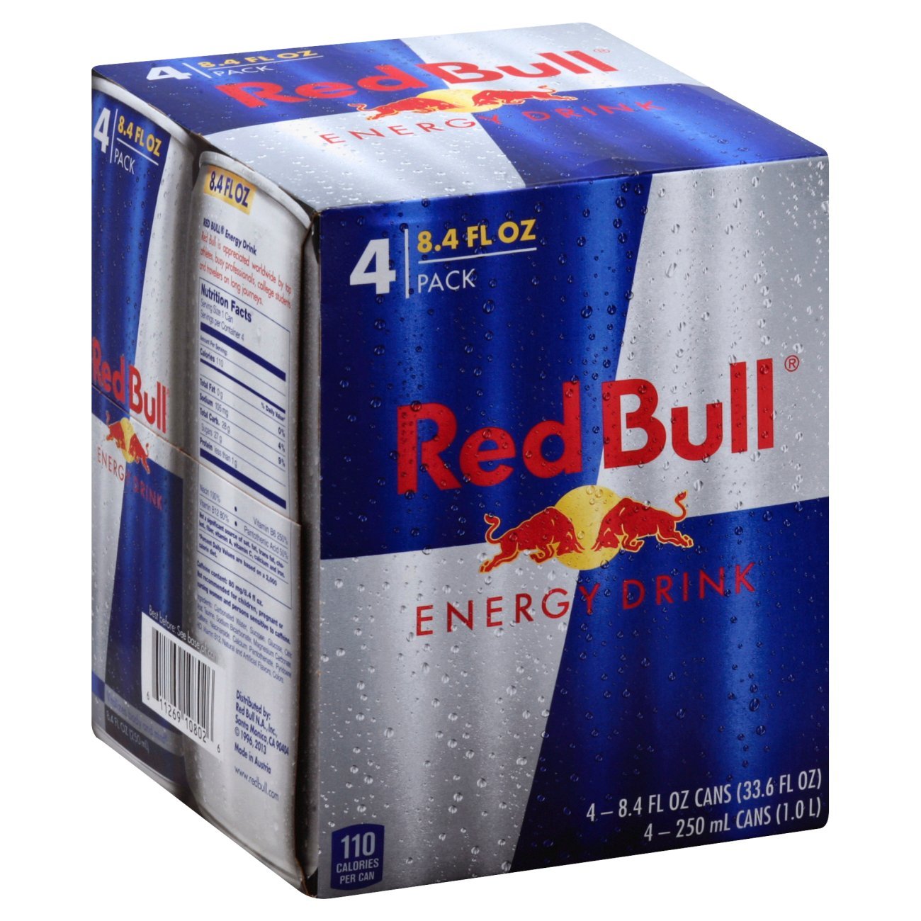 bvi>Red Bull Energy Drink - 4 pack