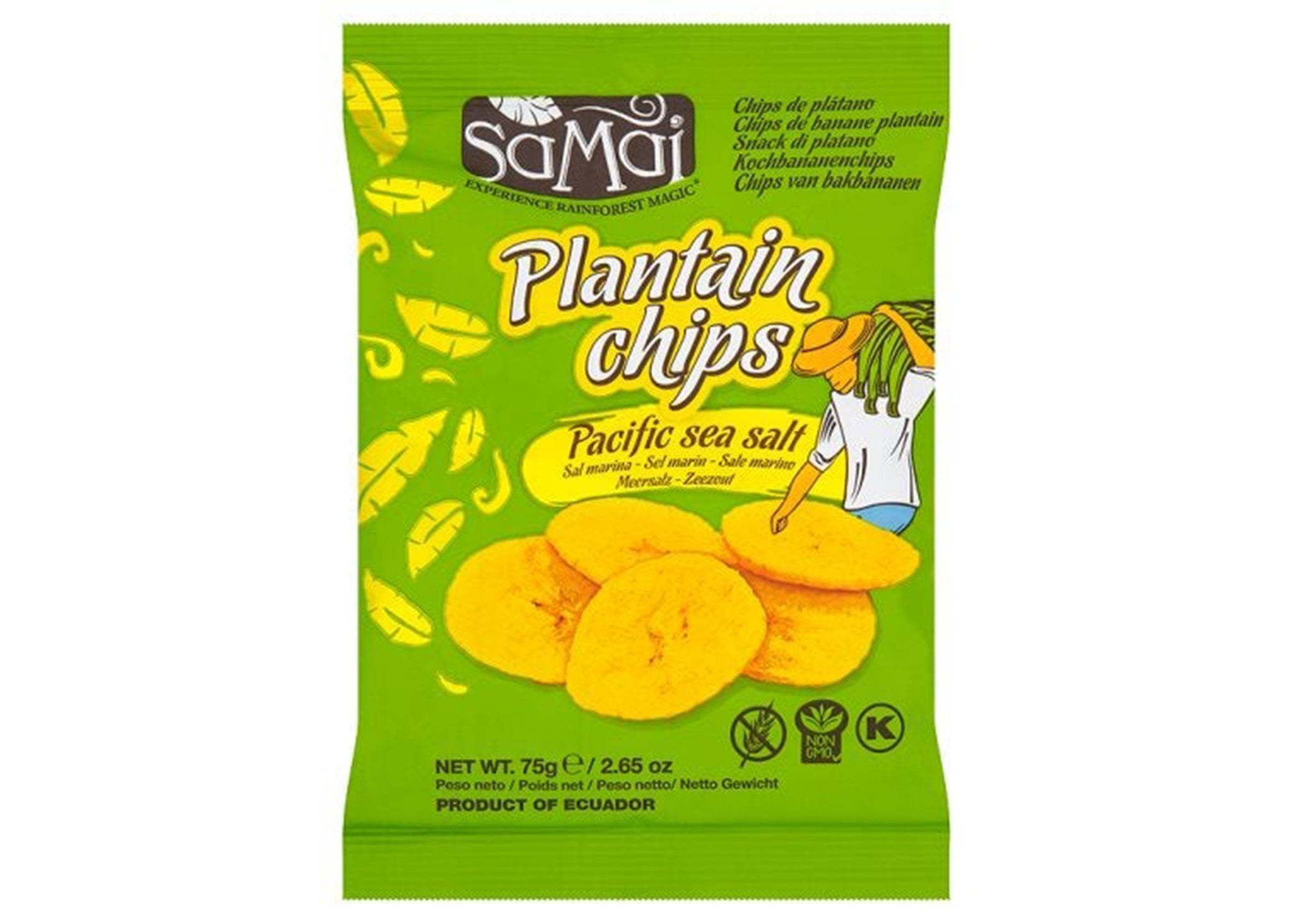 bvi>Samai Plantain Chips Pacific Sea Salt - 2.65 oz (75 g)