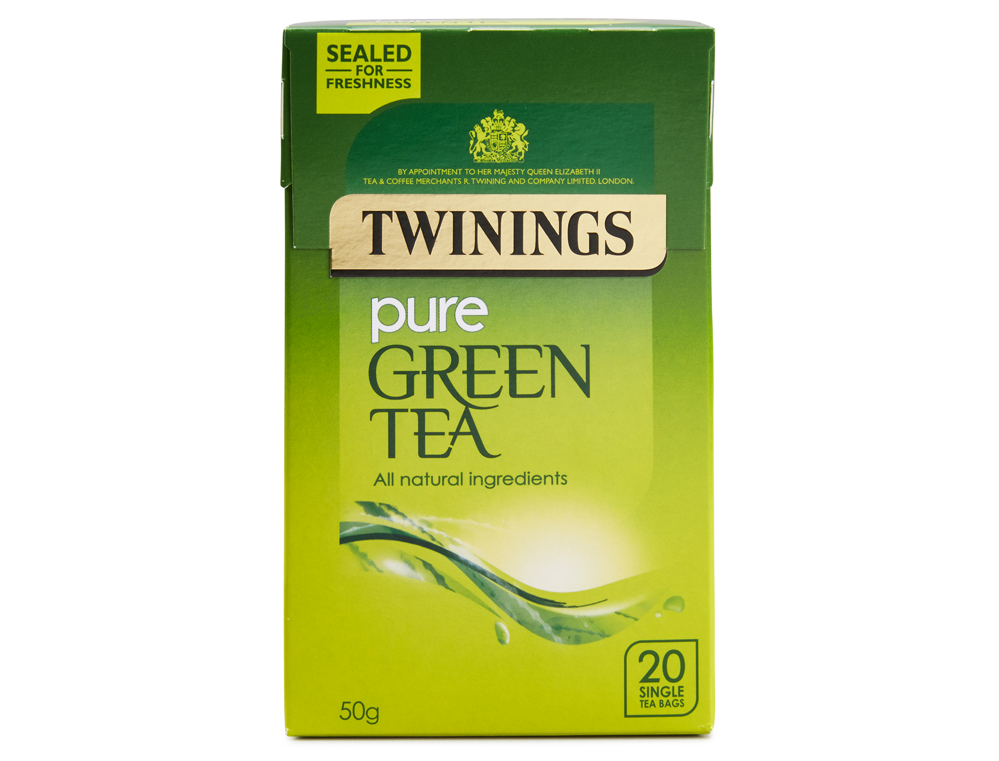 bvi>Twinings Pure Green Tea - 25 cnt