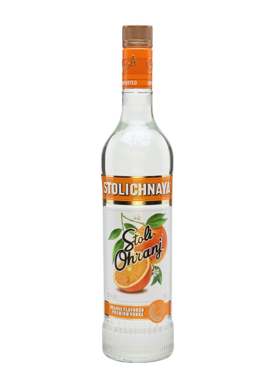 bvi>Stolichnaya Orange Flavored Vodka - 1 ltr