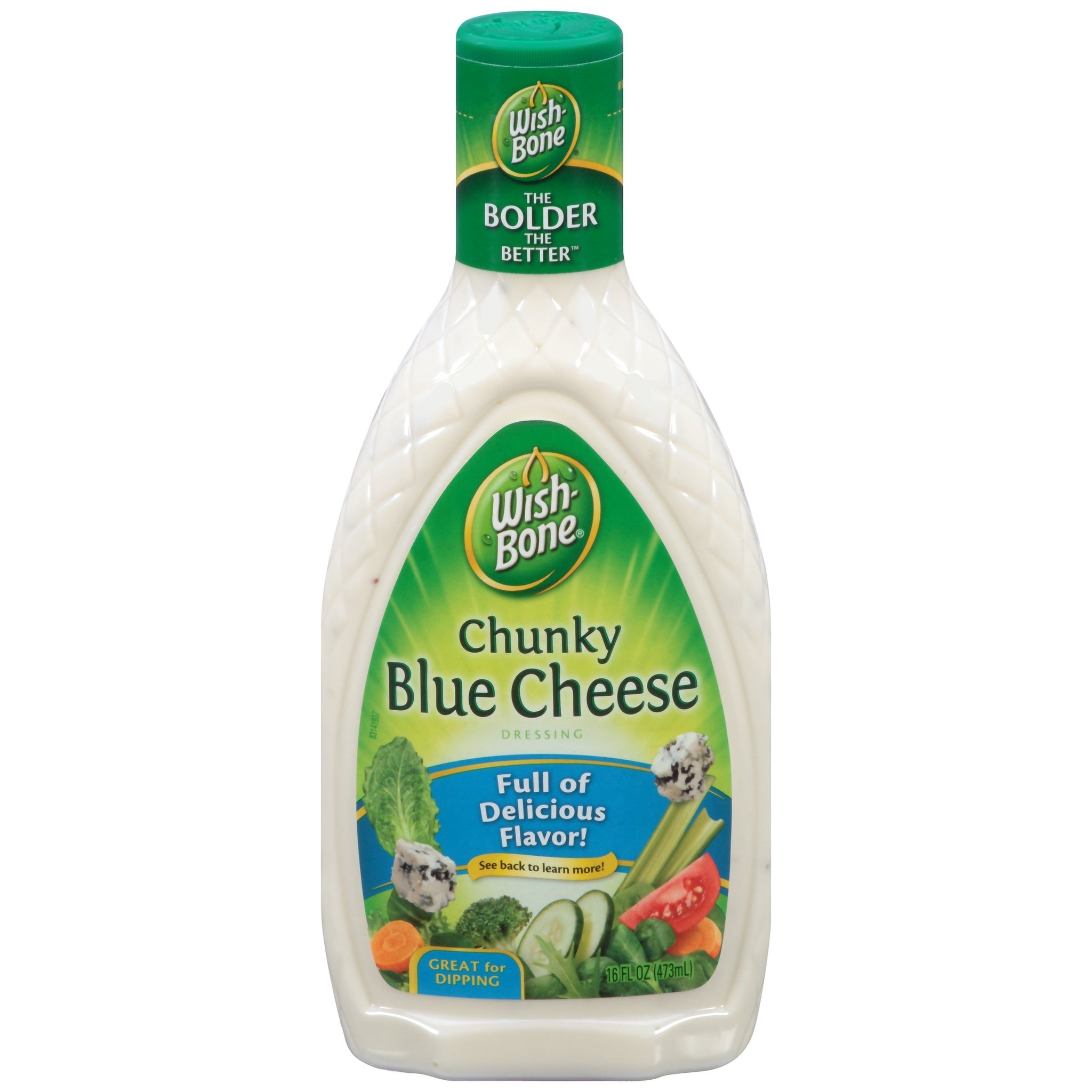bvi>Wish-Bone Chunky Blue Cheese Dressing -  8 oz