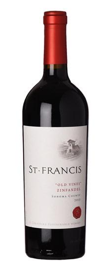 bvi>Zinfandel, St Francis "Old Vines"