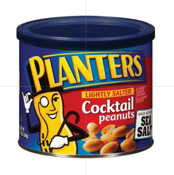 bvi>Planters Cocktail Peanuts -  12 oz ( 340 g )
